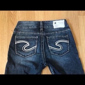 Silver Jean capris
